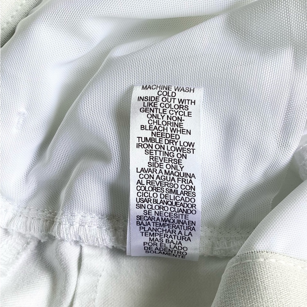 Democracy Jeans “Ab”solution Denim White Stretch Classic 5 Pocket Logo - Picture 13 of 16